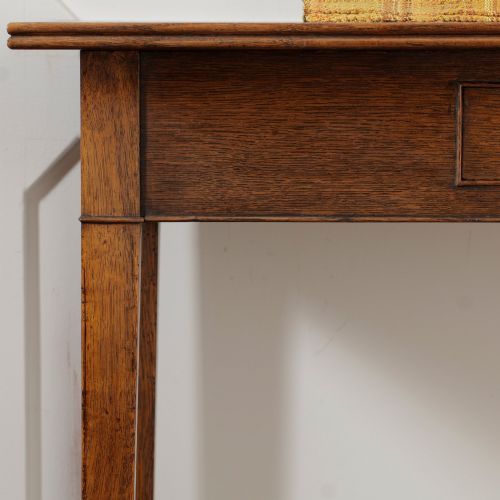 GEORGIAN GEORGE III OAK CONSOLE SIDE TABLE - ADDITIONAL PHOTO 9