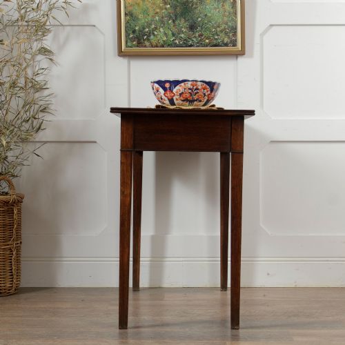 GEORGIAN GEORGE III OAK CONSOLE SIDE TABLE - ADDITIONAL PHOTO 12