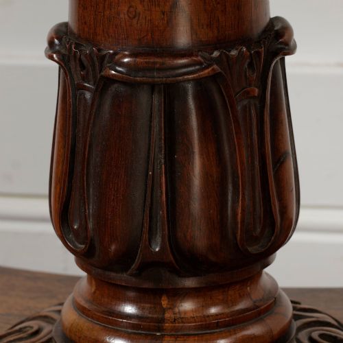 WILLIAM IV ROSEWOOD CARD TABLE - ADDITIONAL PHOTO 9