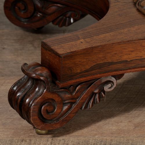 WILLIAM IV ROSEWOOD CARD TABLE - ADDITIONAL PHOTO 10