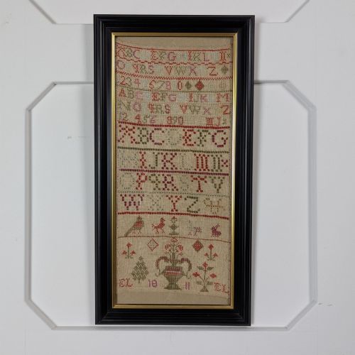 Framed Georgian Sampler (Dated 1811)