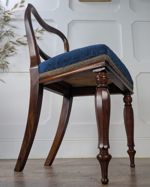 Victorian Rosewood Kidney Back Chair