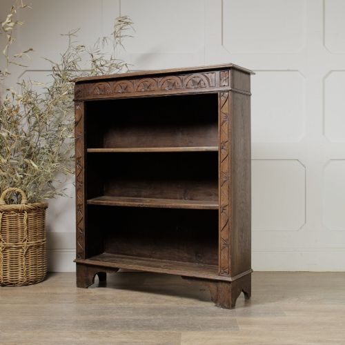 Early 20th Century Solid Oak Bookcase