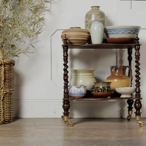 Victorian Barley Twist Stand / Whatnot