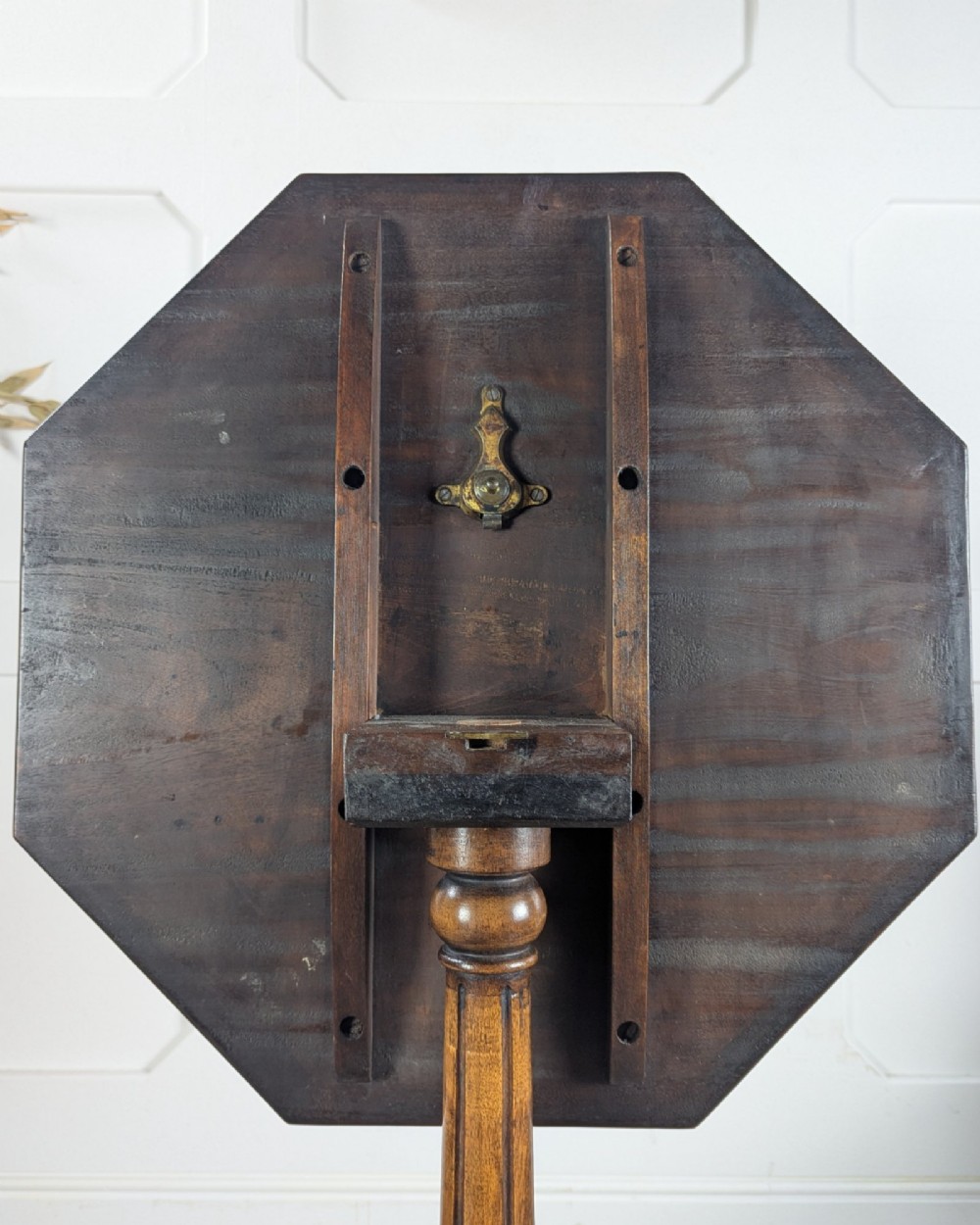 William Iv Walnut Snap-Top Tea Table View VIII
