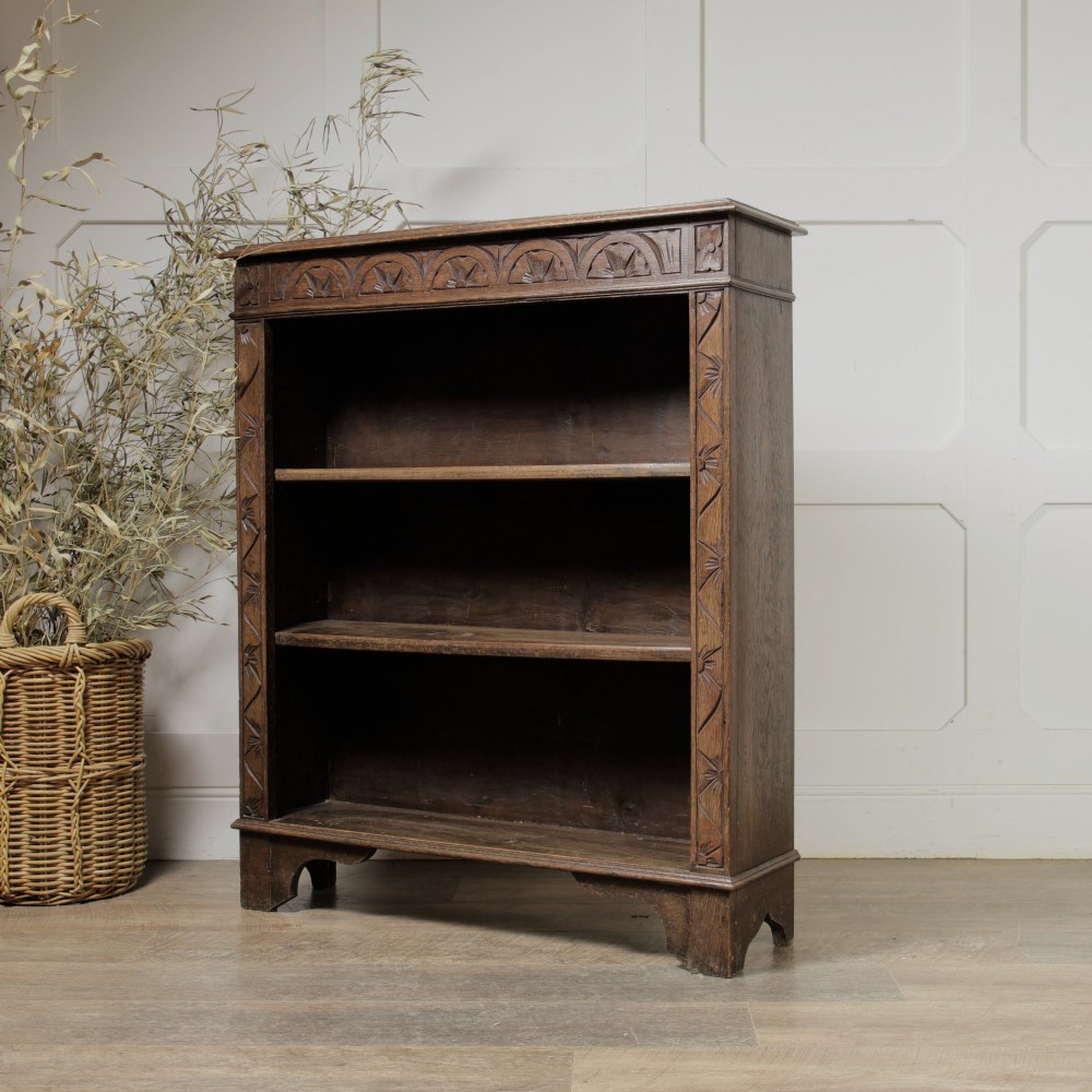 Early 20th Century Solid Oak Bookcase