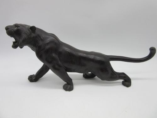 Beautiful Japanese Bronze Tiger.