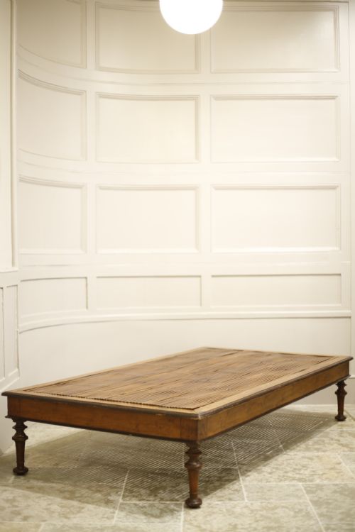 19th Century Indian Opium Bed Coffee Table