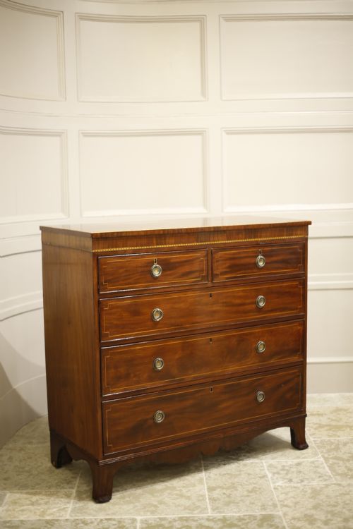 18th Century Scottish Mahogany Chest of Drawers