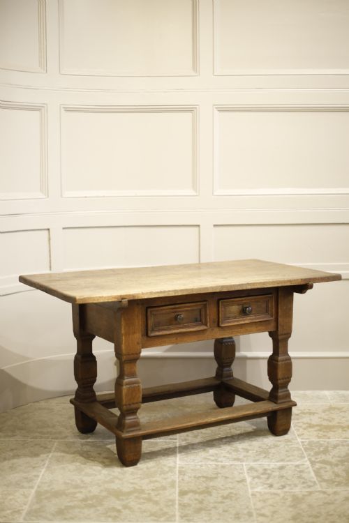 17th Century Oak Belgian Centre Table