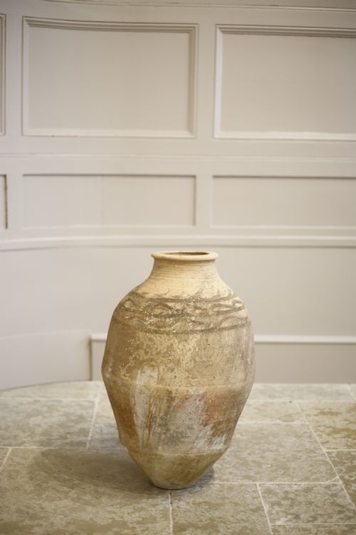 Early 20th Century Olive Pot- Heavy Detailed