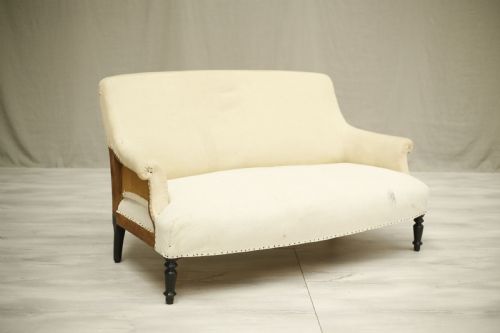 fig 1. Napoleon III Square backed sofa