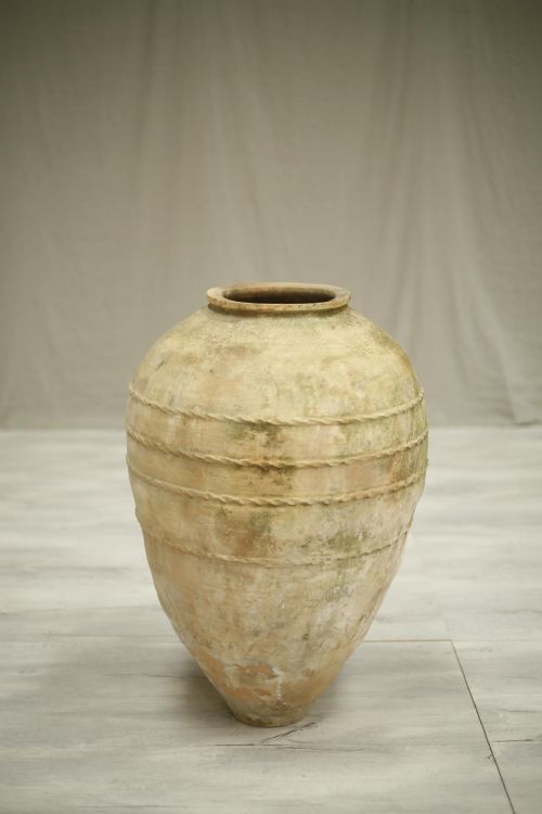Early 20th Century Turkish Olive Pot No16