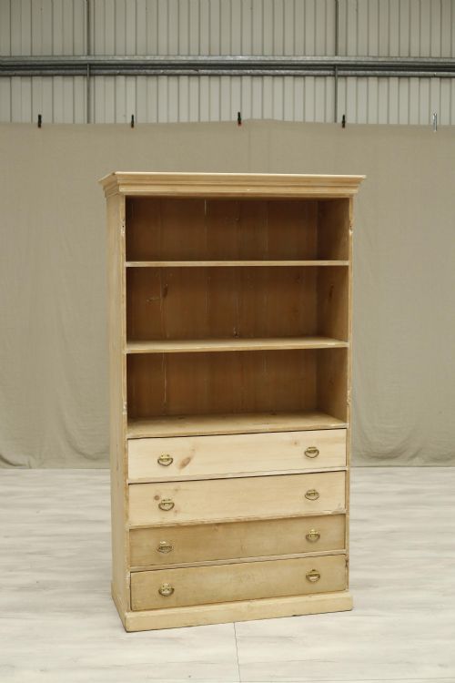 19th Century Pine Cupboard from a Scottish Chemist
