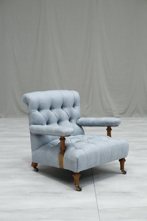 Victorian Country House Open Arm Chair