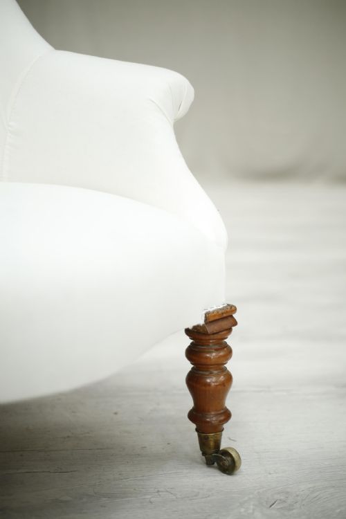 fig 1. Victorian Antique country house tub chair