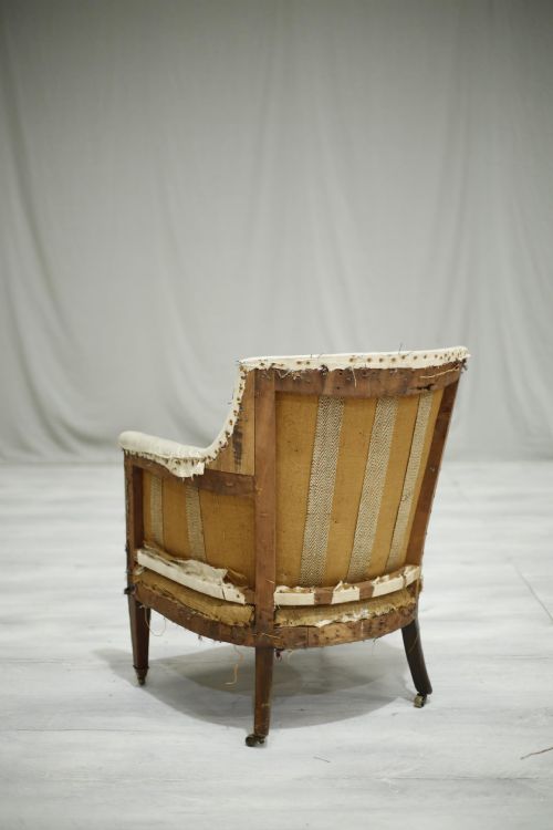fig 2. Antique Georgian tub chair