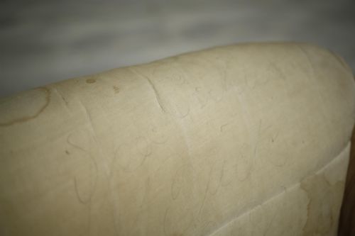 fig 3. Antique Howard and sons Castellane sofa