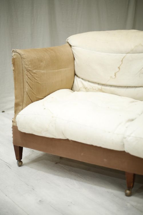 fig 4. Antique Howard and sons Castellane sofa