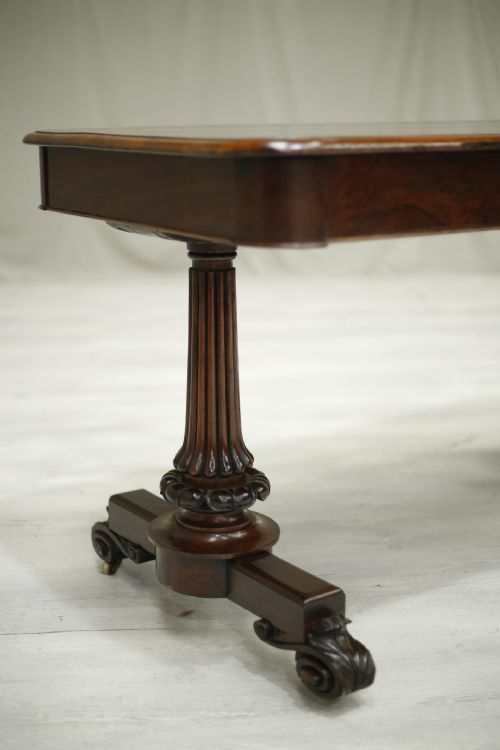 fig 1. Very fine Antique Regency rosewood writing table
