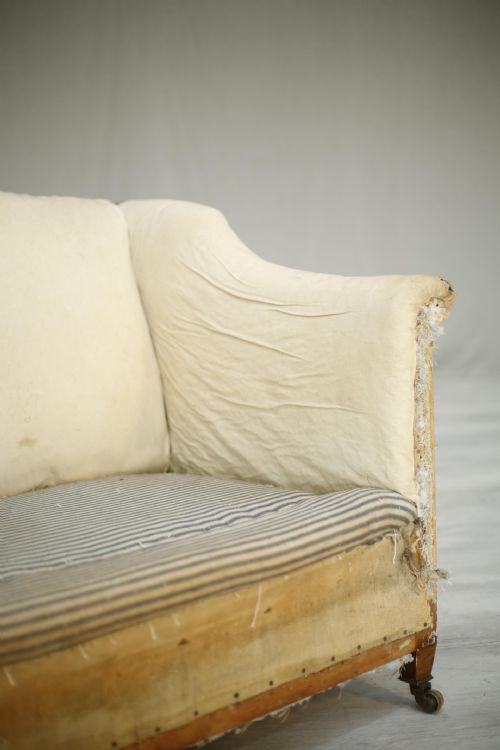 fig 1. 19th century Howard and sons style country house sofa