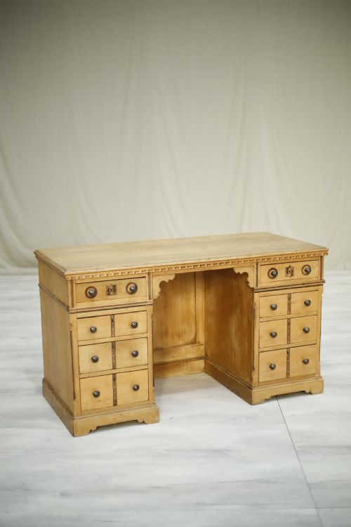 Antique Aesthetic Movement Ash Desk