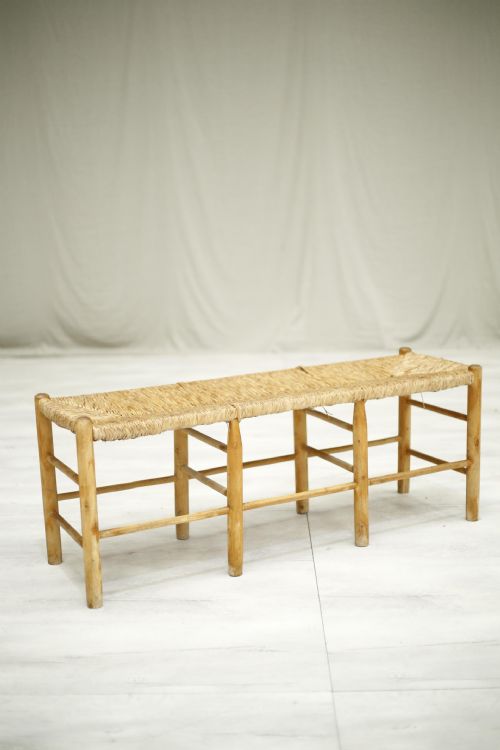 19th Century Antique French Seated Bench
