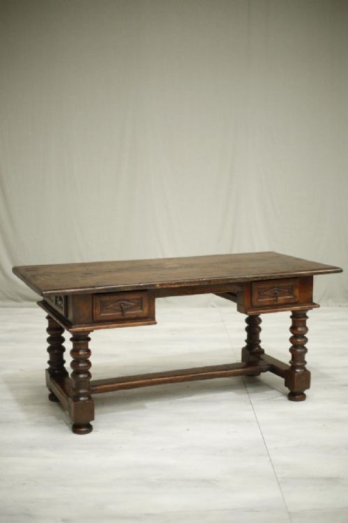 18th Century Italian Walnut Desk