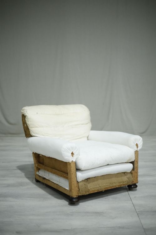 Victorian Deep Seated Country House Armchair