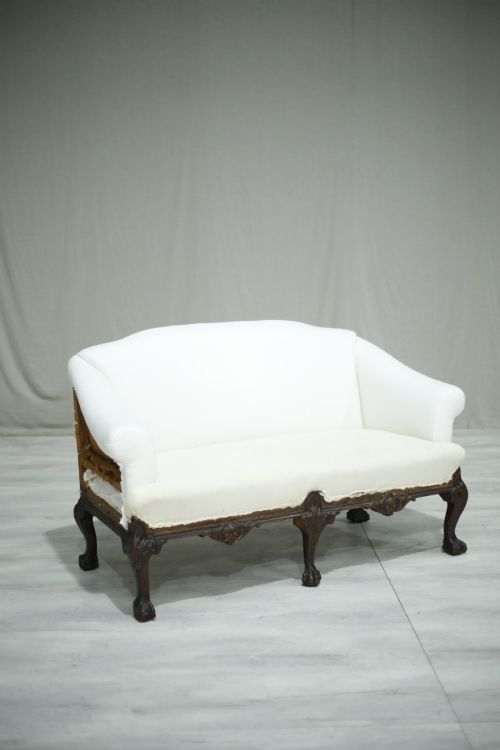 Georgian Country House Sofa with Ball & Claw Feet