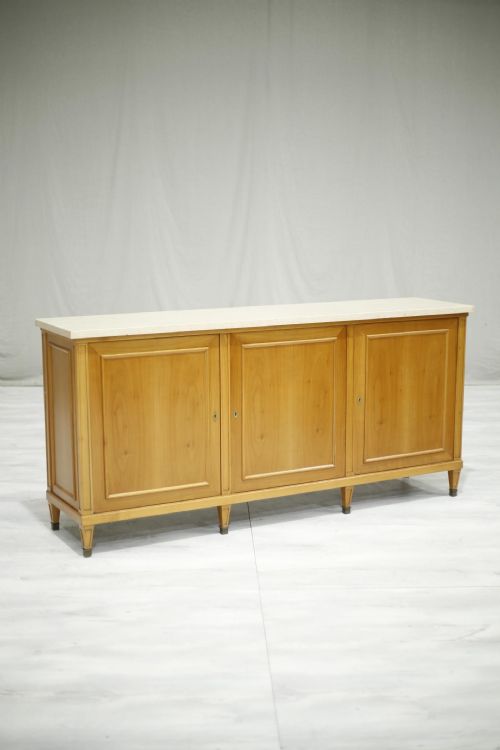 Early 20th Century French Stone Topped Sideboard