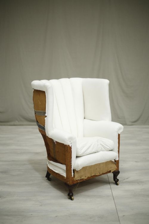 19th Century Barrel Back Armchair	