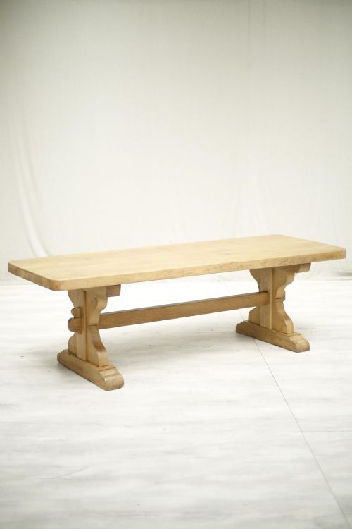 19th Century Oak Refectory Dining Table
