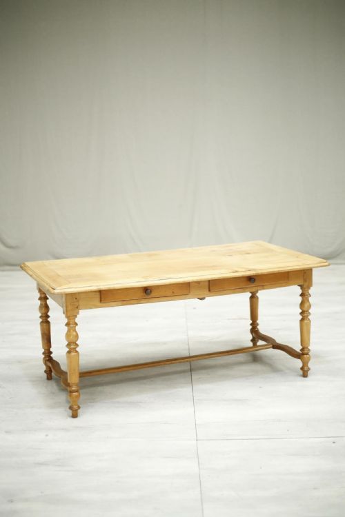 Early 20th Century French Cherrywood Writing Table