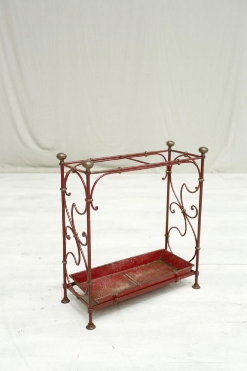 Art Nouveau Metal Stick Stand
