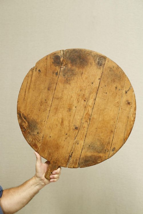 Early 20th Century Wooden Serving Board - No2