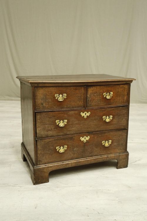 Antique George II Elm Chest of Drawers