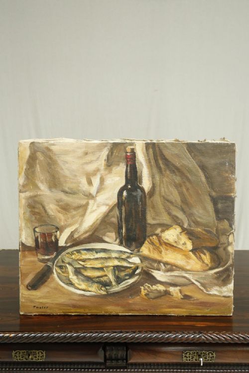 20th Century Still Life of Fish by Carlos Tauler
