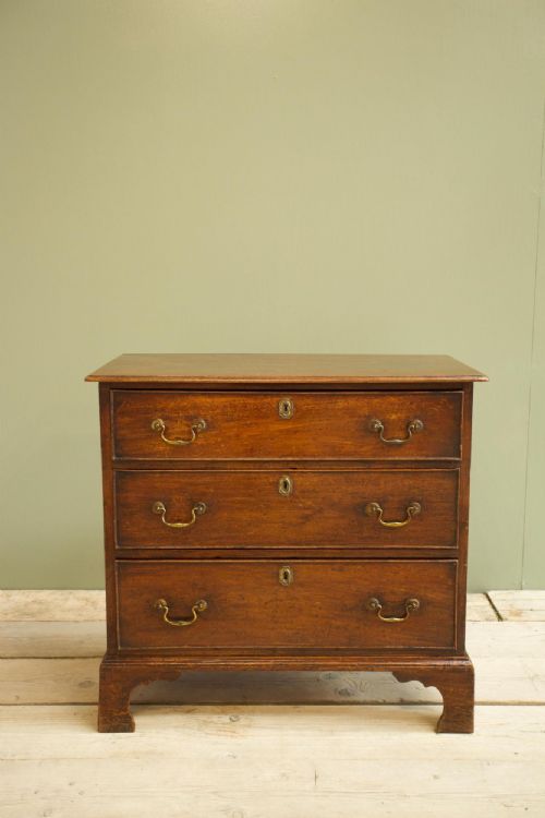 Small Sized Georgian Mahogany Chest of Drawers