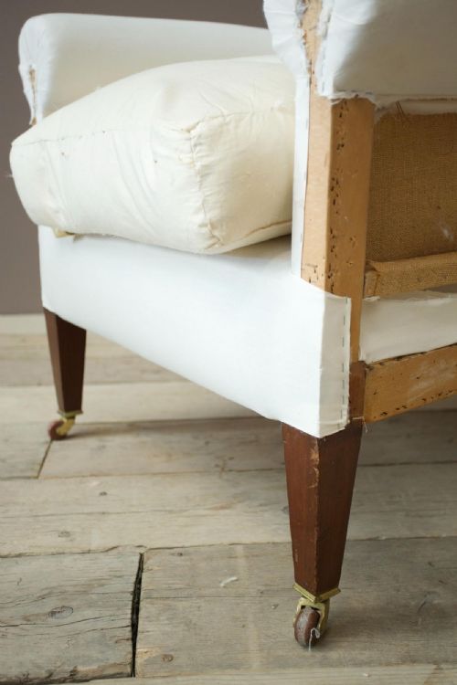 fig 1. 19th century Country house armchair by Cornelius V Smith