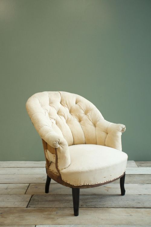 Napoleon III Buttoned Tub Chair