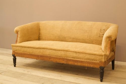 fig 1. Napoleon III square sided sofa