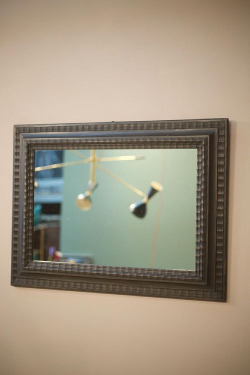 19th Century Ebonised Italian Mirror No3