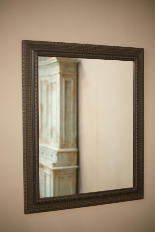 19th Century Ebonised Italian Mirror No4