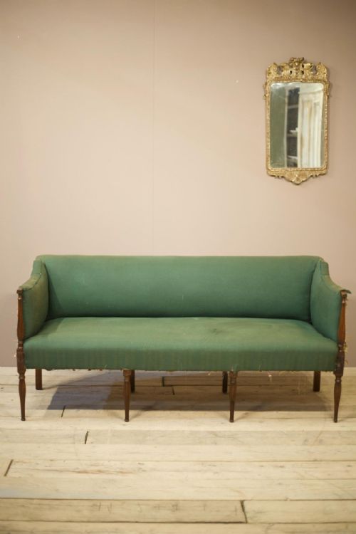 Late Regency Square Sided Country House Sofa