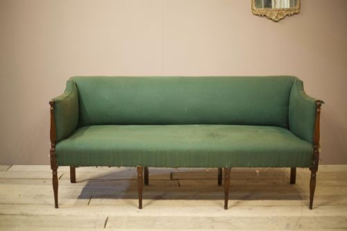 fig 1. Late Regency square sided country house sofa