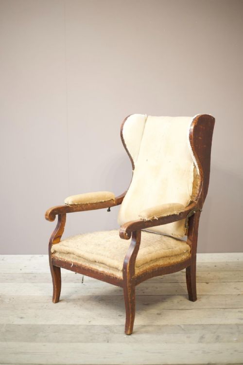 Unusual 18th Century Reclining Armchair