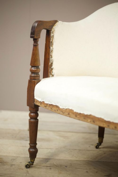 fig 1. Georgian mahogany framed desk chair