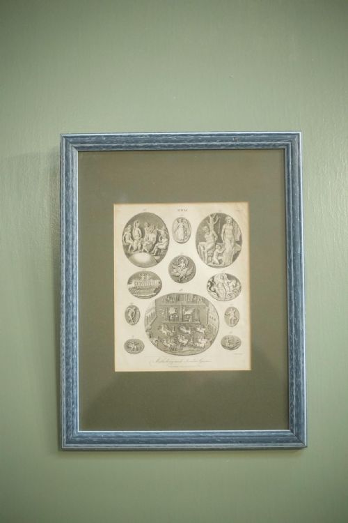18th Century Book Plate of Intaglio's