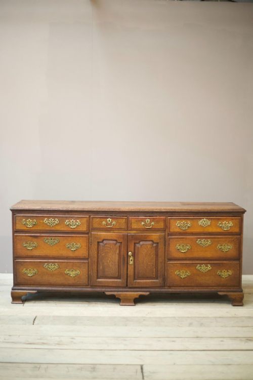 18th Century Oak Dresser Base